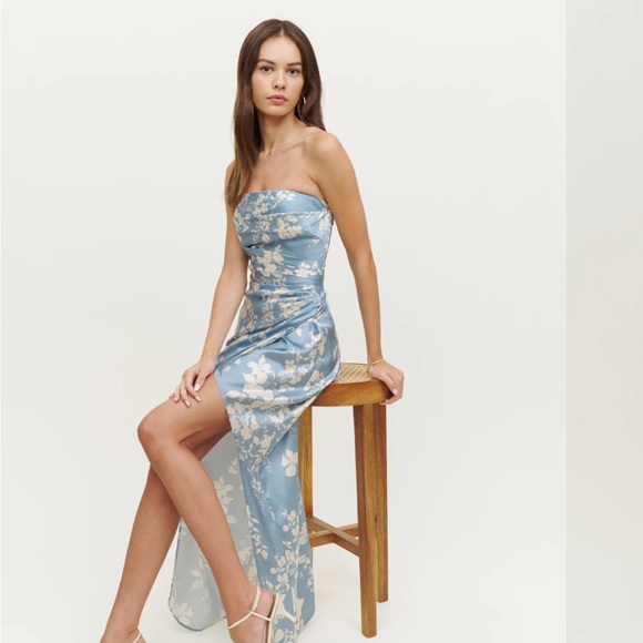Reformation Dresses & Skirts - Reformation Barrow Silk Dress Size 0